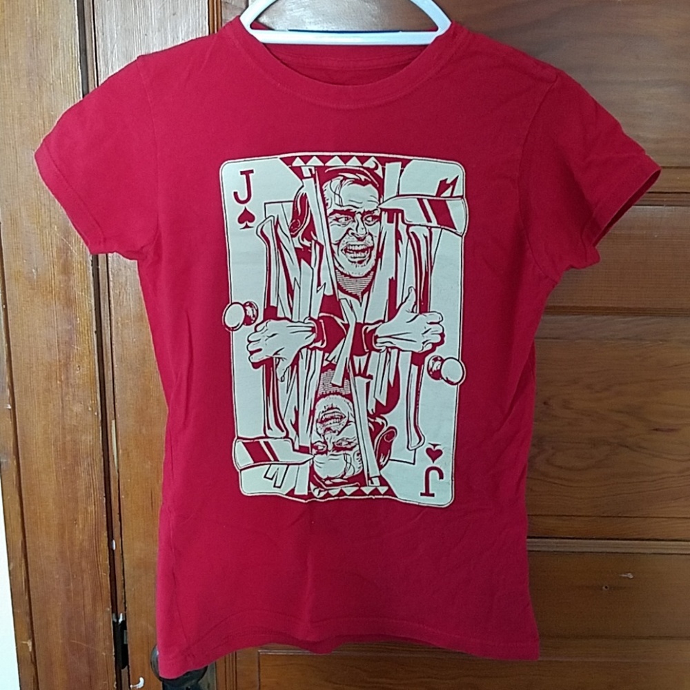 Red graphic tshirt